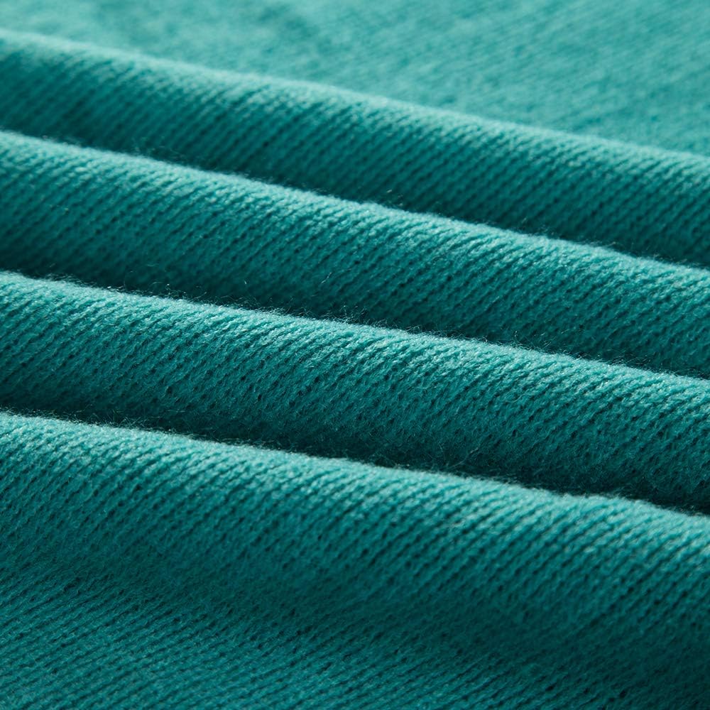 INSHERE Green Solid Color Knit Woven Throw Blanket with Tassels Fringe Soft Cozy Warm Lightweight Winter Home Decor for Couch Bed Chair Sofa Living Room 51''x67''