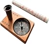 Moxibustion on Tool Base Tray Fire Extinguishing,Bracket Burner Holde Set Used to Support and Extinguish Moxa Stick Made of zinc Alloy Material