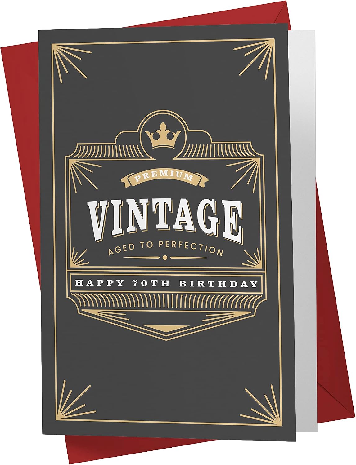 Karto 70th Birthday Card for Him Her - 70th Philippines | Ubuy