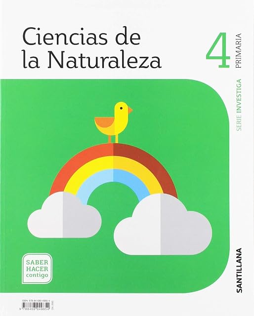 Portada de Ciencias Naturales 4º Educacion Primaria Investiga Saber Hacer Ed 2019