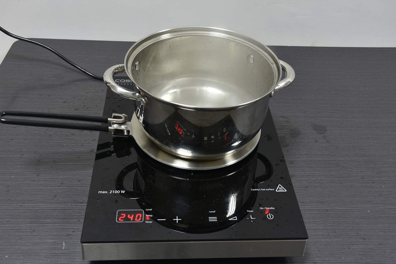 CozyKit Heat Diffuser Stainless Steel Induction Adapter Plate Coffee