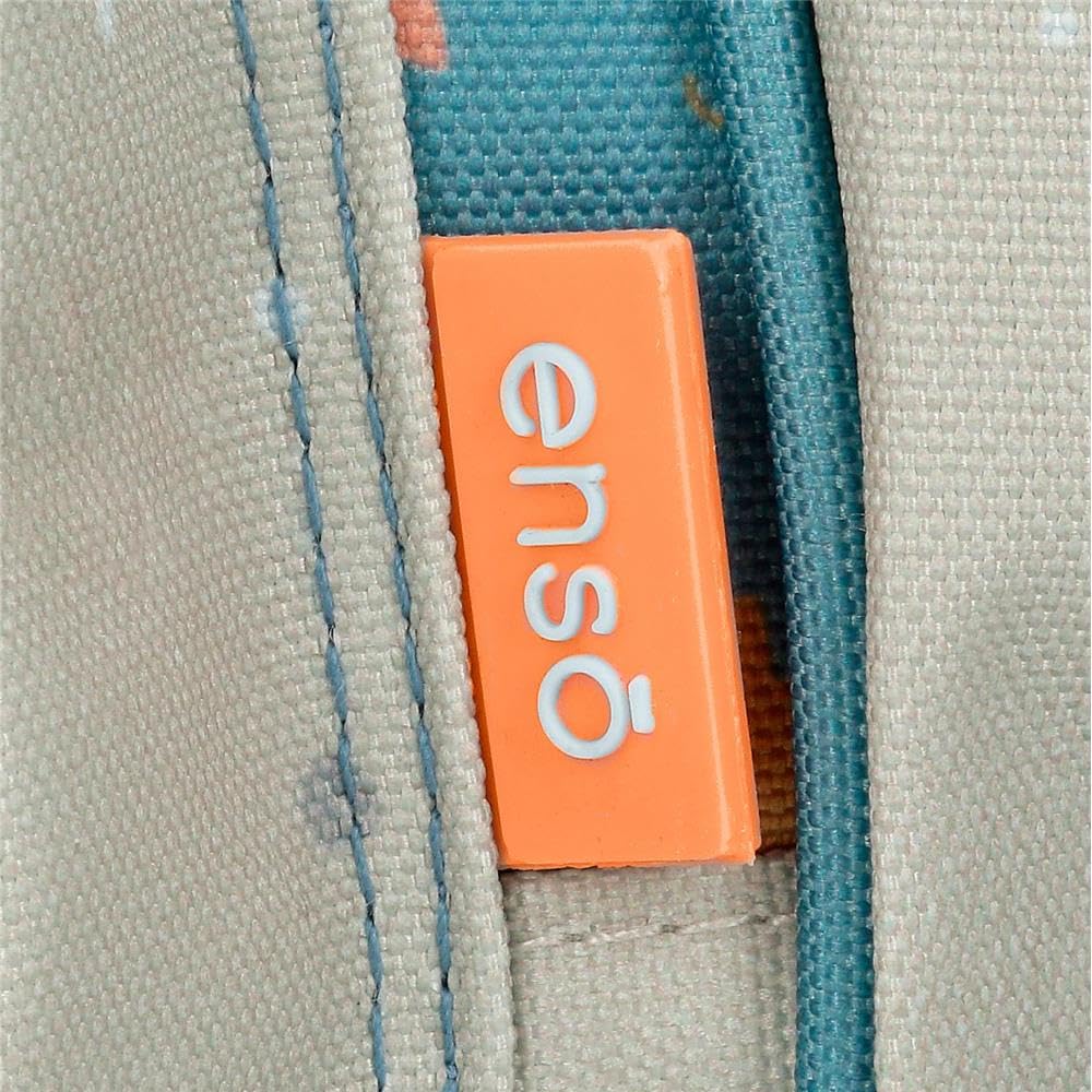 Enso Mr Crab, sac à dos pour enfants, sac à dos scolaire, en polyester, doubles roues pivotanti multidirectionnelles, multiples possibilités d'utilisation., blu, 23 x 28 x 10 cm, Zaino 28 + carrello