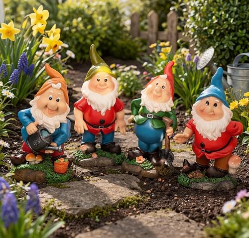 Gartenzwerge 4er Set