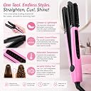 Richards n Steven Ultimate Stylist Hair Straightener/Curler (Pink) gallery image