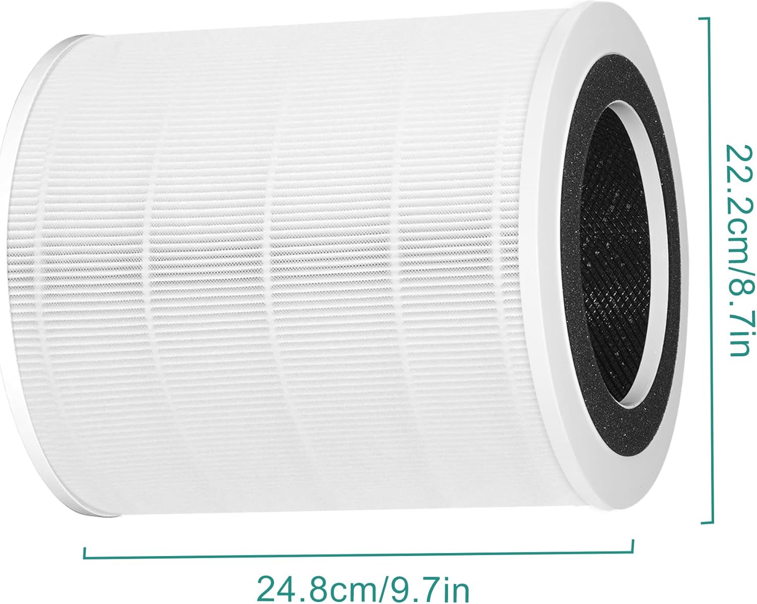 KJ350 Replacement Filter Compatible with AOPO KJ-350 & ABTOP AP350 Air Purifiers, 3-Stage Filtration with Activated Carbon, 1 Count - Image 6