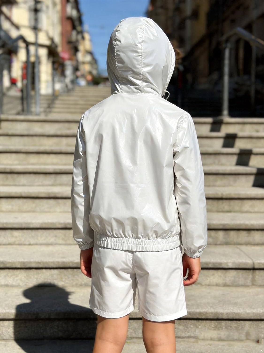 Alvivi Boys Waterproof Rain Coats Exploration Adventure Outing