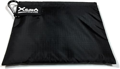 XeroCover - Bolsa de almuerzo con manga aislada, fabricada en Estados Unidos (negro, pequeño)