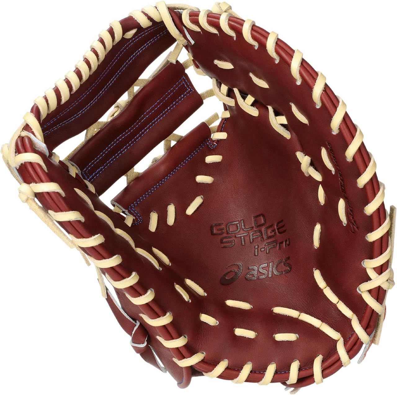 ASICS GOLDSTAGE I-PRO First-Base 3121B382 Baseball Accessory for Hardboard Unisex Adult 227 (S Brown/G Camel) LH