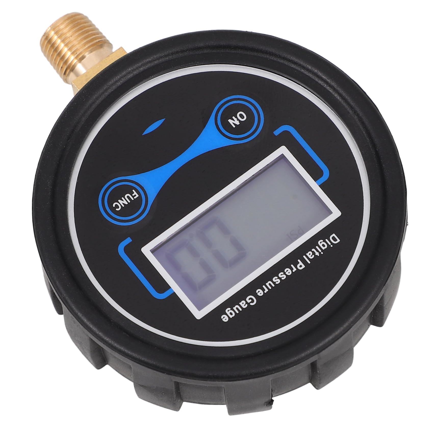 TOPBATHY 3 Pezzi Manometro Per Il Display Digitale Monitor Della Pressione Dell'auto Manometro Per Pneumatici Per Auto Misura Con Attrezzo Dispositivo Di Prova Per Auto Plastica Nero
