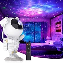 Comb Starry sky night light, projector, astronaut projector lamp, decorate the room, night light ambiance, home party gift for kids and adults