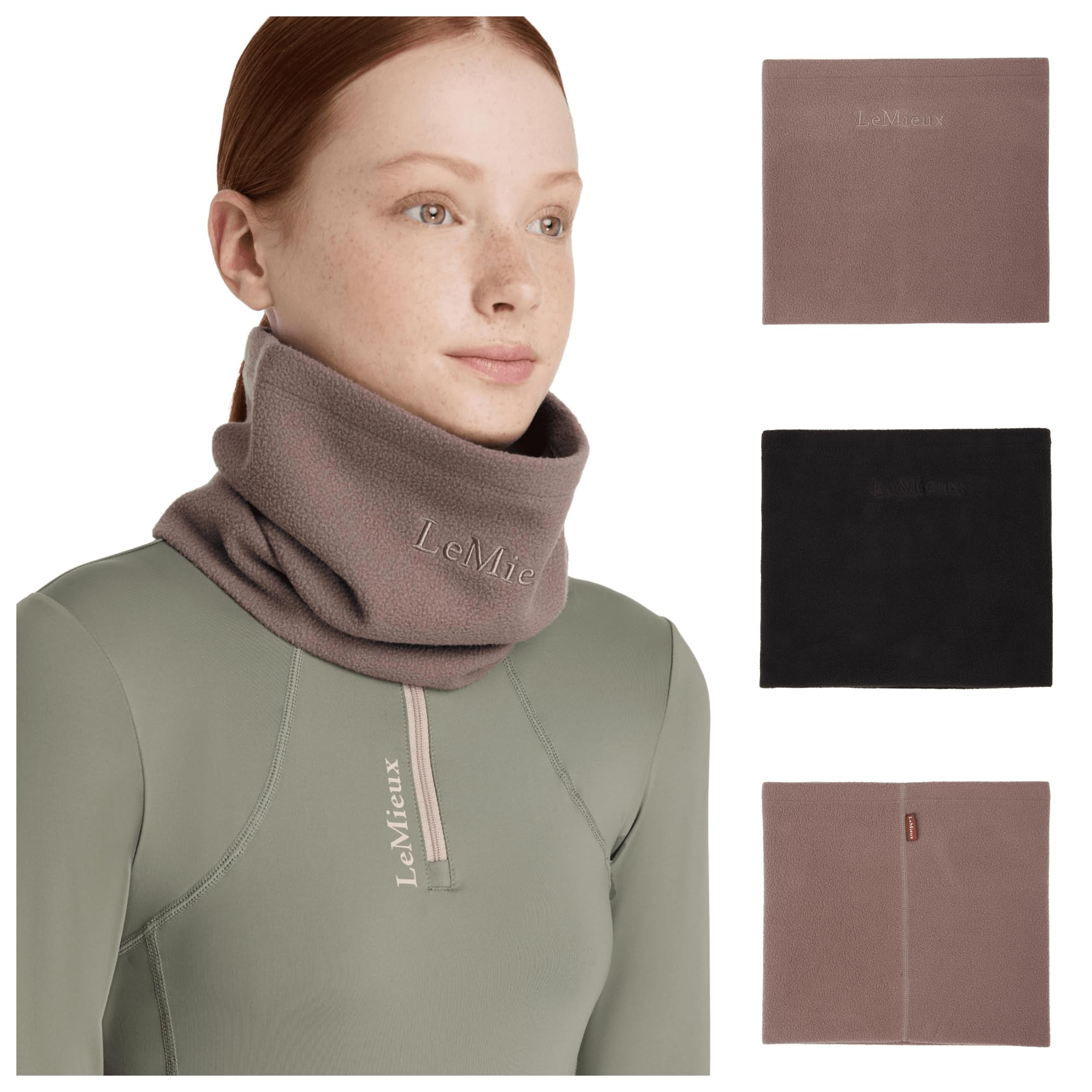 LeMieux Fleece Snood - Black