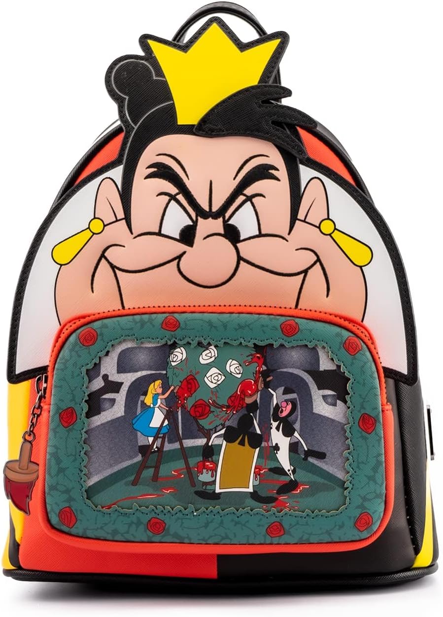 Leather: Disney Villians Scene Series Queen of Hearts, Multi, One Size