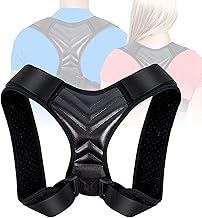 حزام تصحيح وضعية بتصميم مريح للرجال والنساء قابل للتعديل بالكامل مصمم باحزمة دعم للظهر يساعد على تخفيف الام الجزء العلوي من الظهر ودعم الرقبة والكتفين اوتيانو تصميم شكل حرف Y خامات متعددة