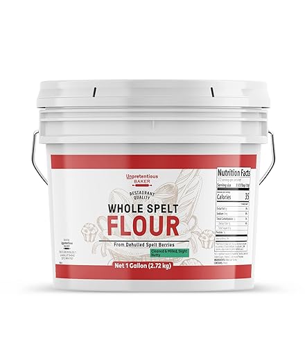 Miniatura 4 de Unpretentious Paquete de harina de espelta entera y polvo de agave, harina y edulcorante, ingredientes alternativos para hornear, hornear y cocinar