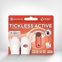 Vista 1 de Tickless Active para actividades al aire libre Repelente ultrasónico de garrapatas para todas las edades - Corall