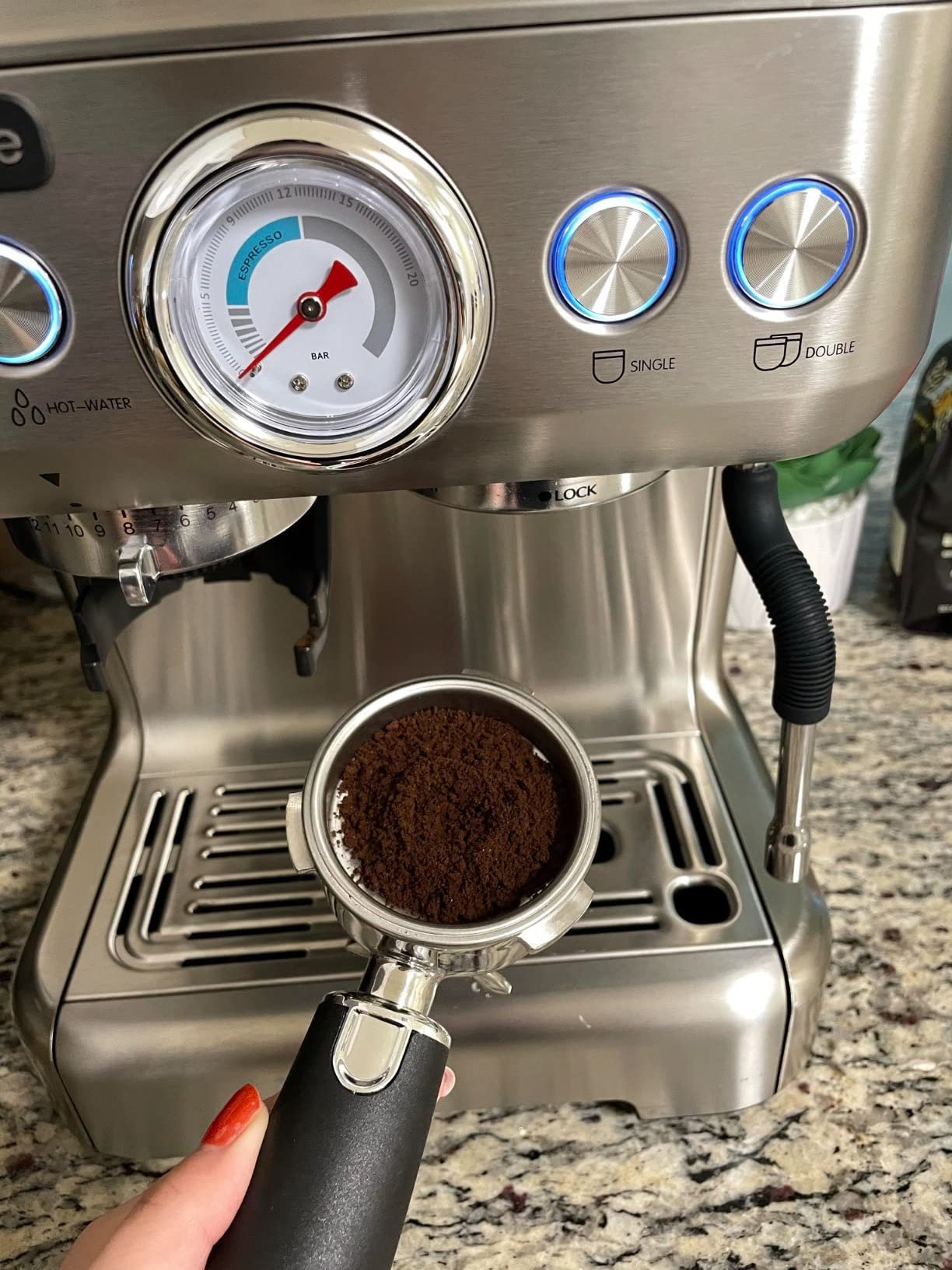 50/mo Finance Sincreative Espresso Machine & Coffee Maker 20Bar