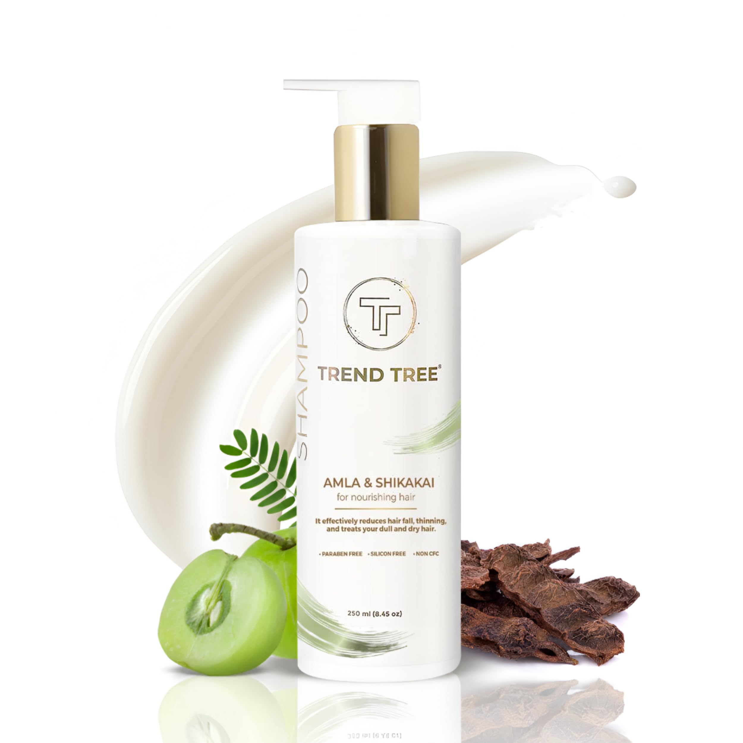 TrendTree Total Defence Spanish Rosemary Shampoo for Hair & Scalp, 250ml
