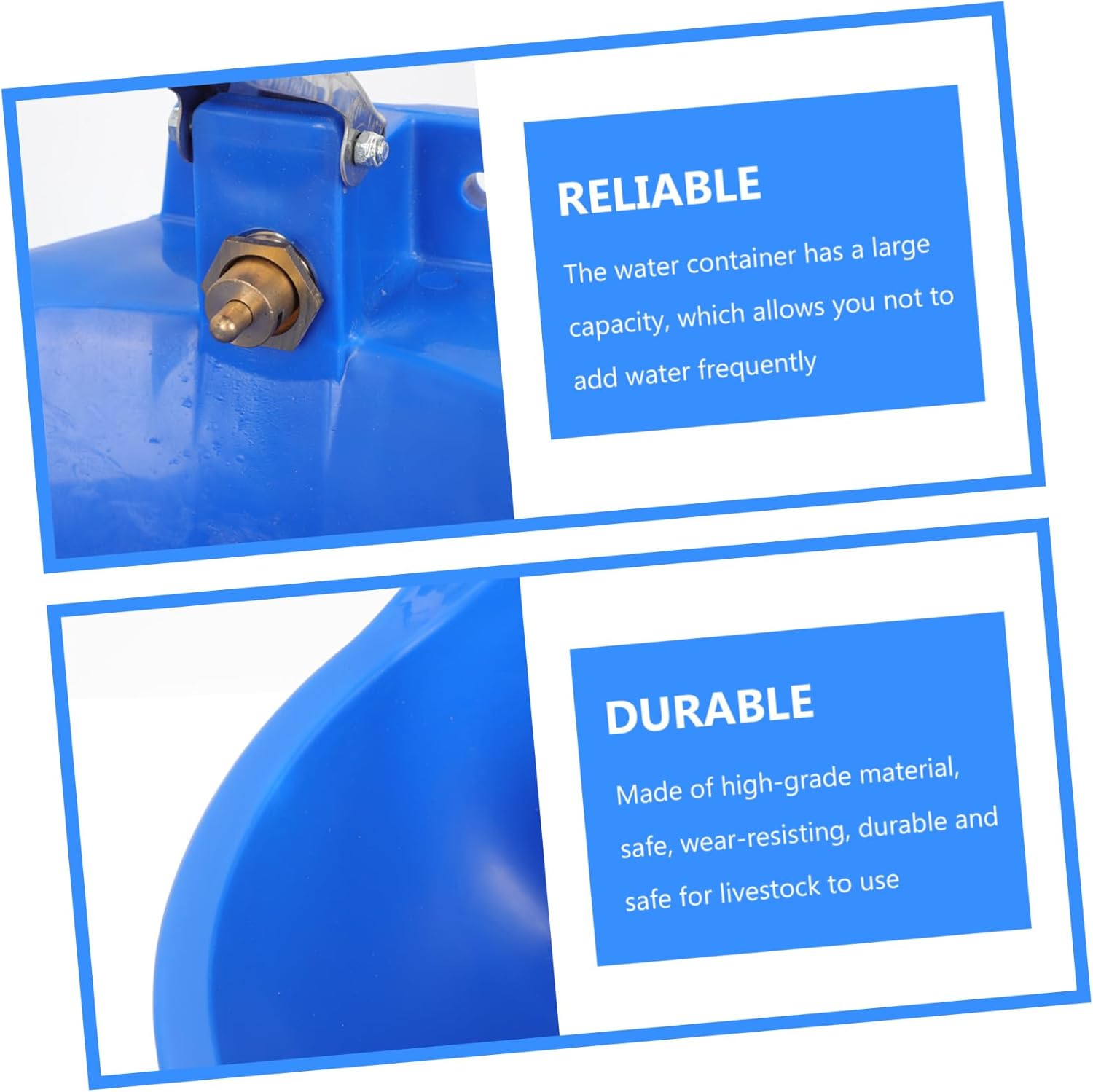 Livestock Tank Automatic Water Bowl Cow Watering System Pet Water Dispenser Self Waterers for Farm