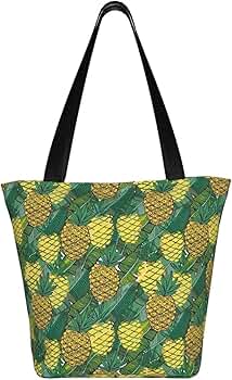せ*ー様 PORTER パイナップル柄 トートバッグ Amazon | [ZXHNB] パイナップル 果物 トートバッグ A4 大容量