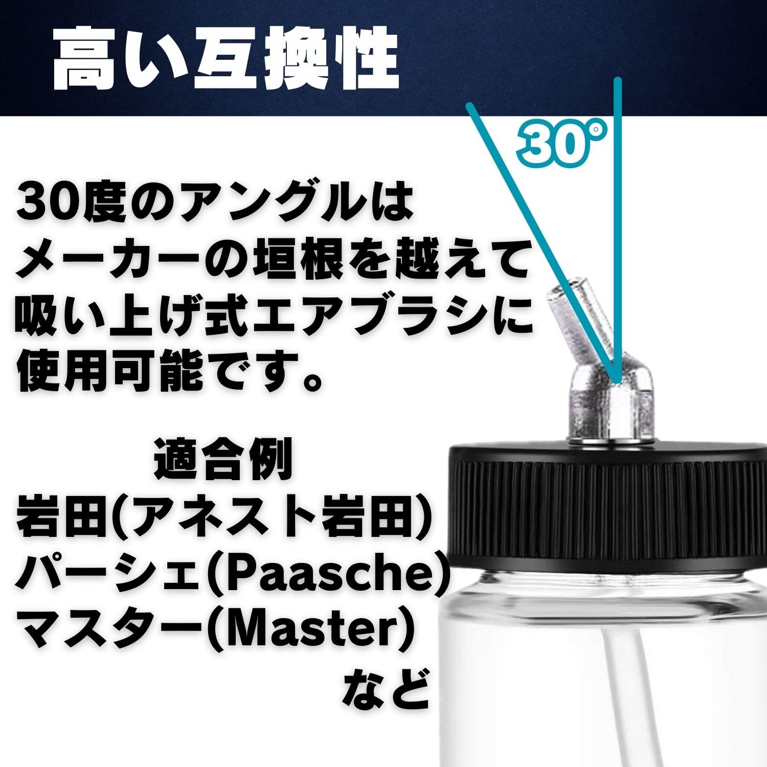Amazon | MSMint エアブラシ ボトル ガラス瓶 10本 色変え ドロッパー