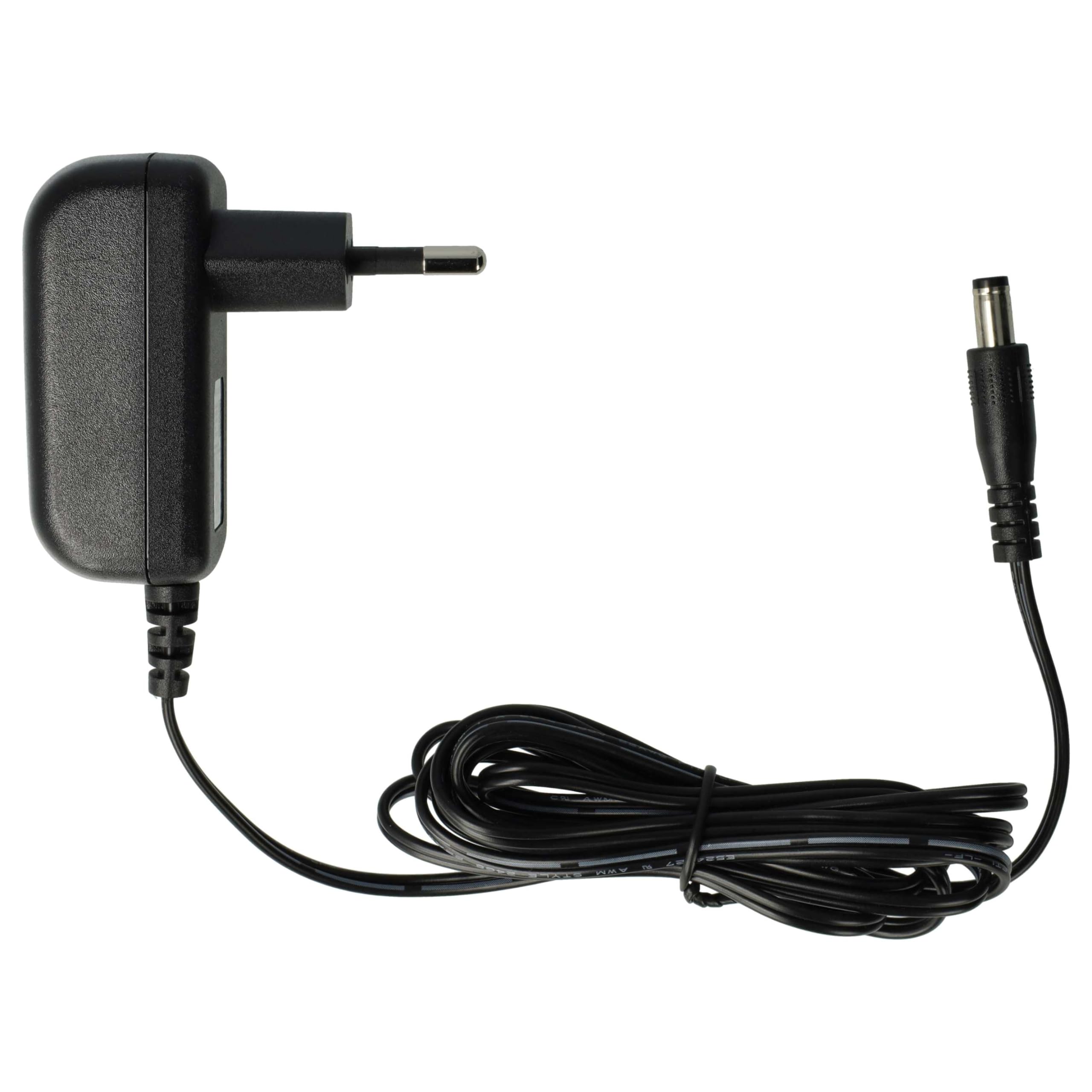 vhbw 1x Netzteil kompatibel mit Soehnle Professional 9220, 9221, 9222, 9240, 9241, 9310 Tischwaage, Plattformwaage - 180 cm