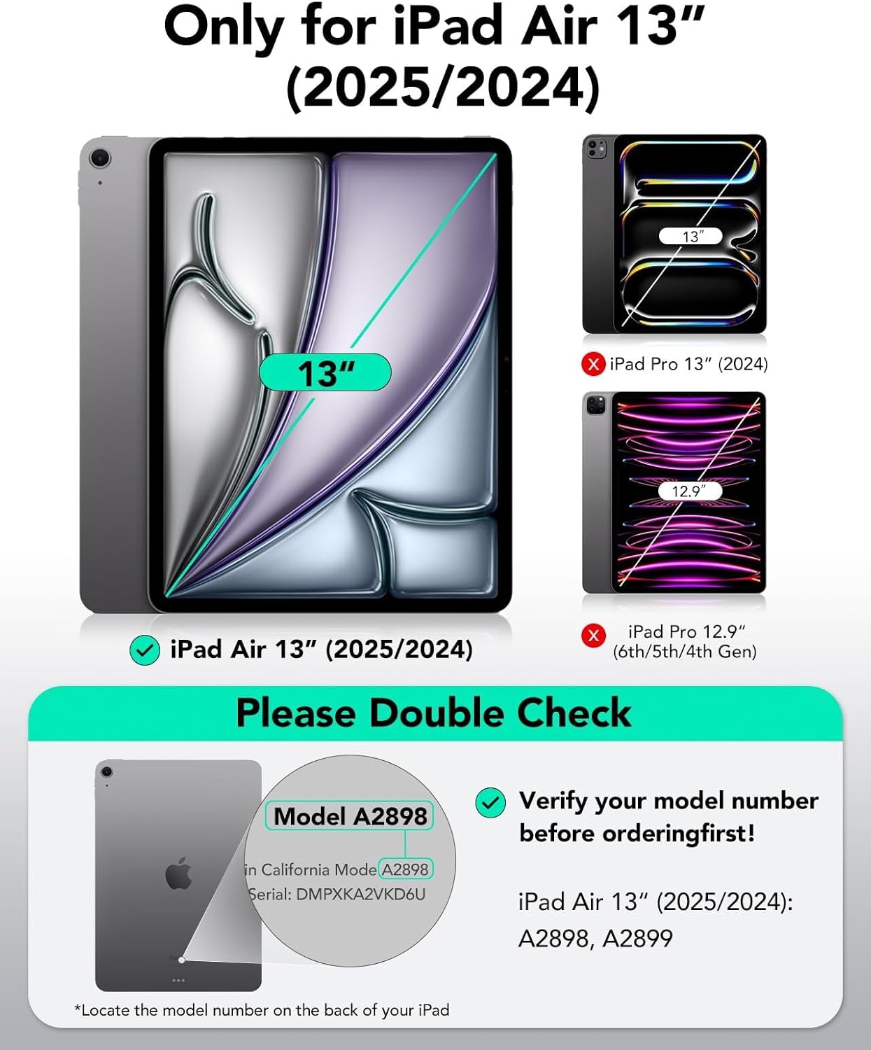 Case for iPad Air 13 inch (M4/M3/M2) 2026/2025/2024, PU Leather Stand Shockproof Cover with Pen Holder & Card Slots - Metallic Flower