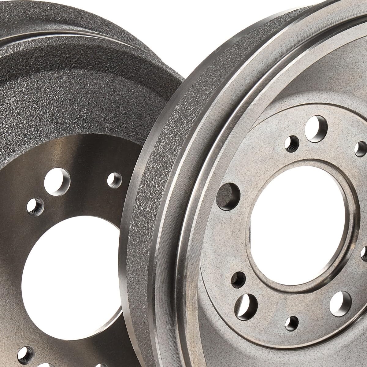RIDEX 123B0017 2x Tamburo freno Posteriore senza cuscinetto ruota senza anello sensore ABS Compatibilità con FIAT Ducato Van 250, 290