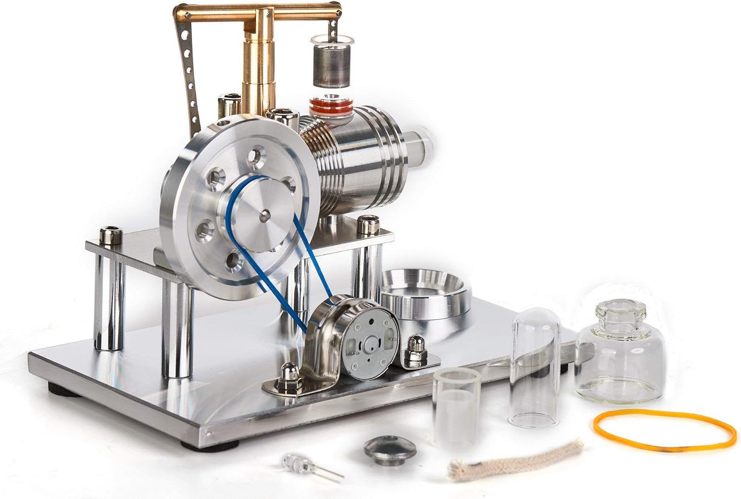 Sunnytech Hot Air Stirling Engine Motor Magnetic Levitation Model Levitating SC02M-ST41