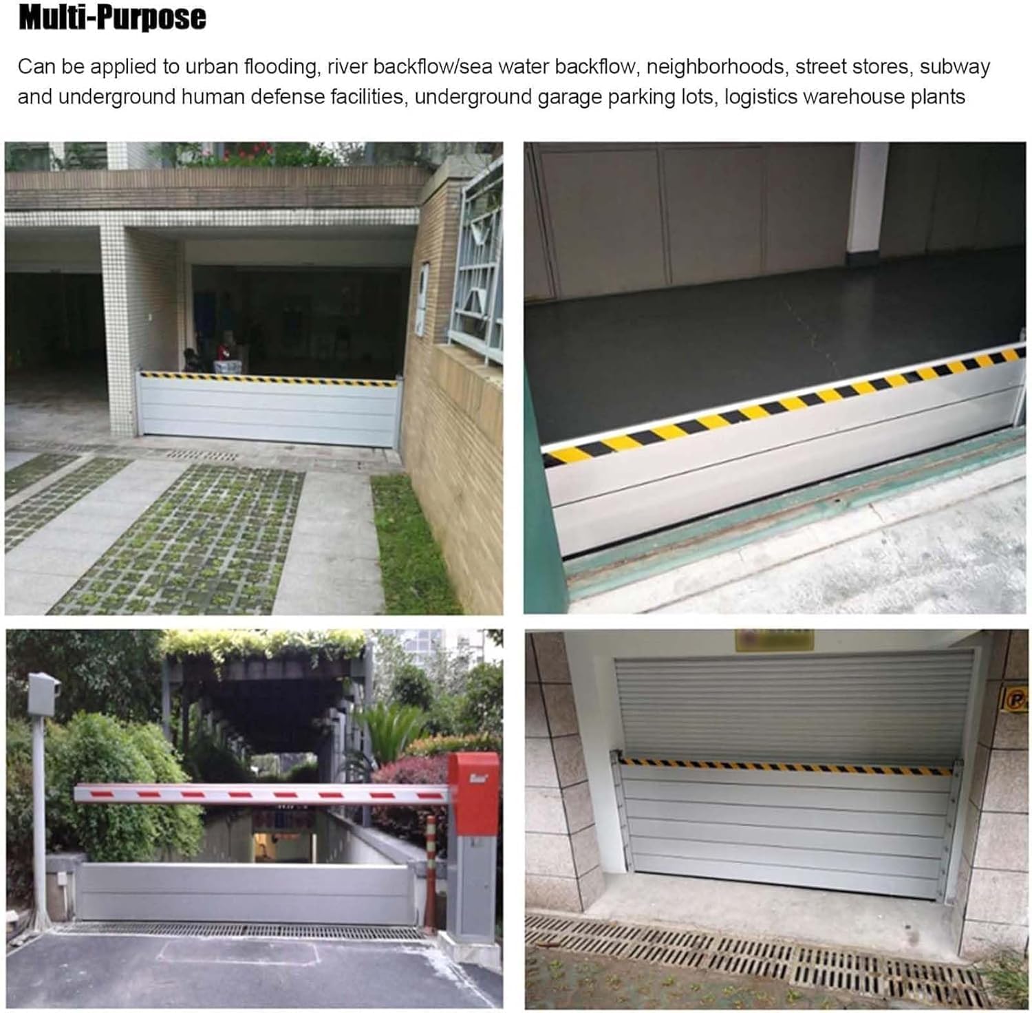 Generisch Hochwasserschutz Barriere Tur Hochwasserschutz Bei Türen Hochwasserschutz Barriere Aussen Hochwasserschutz Bei Türen Spundwand Geeignet für Garageneinfahrt Tür StraßE Usw