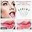 Lip Scrub Brush,Lip Scrubber Exfoliator,Double-Sided Silicone Exfoliating Tool,Gentle Lip Exfoliator Scrubber Brush for Smooth,Soft,Bright,and Healthy Lips(6 PCS)