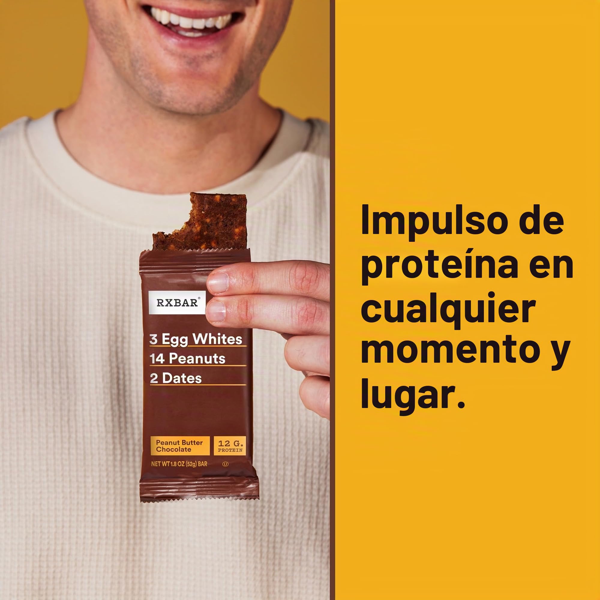 RX Bar 12 Bars, Peanut Butter Chocolate, 0.624 Kg
