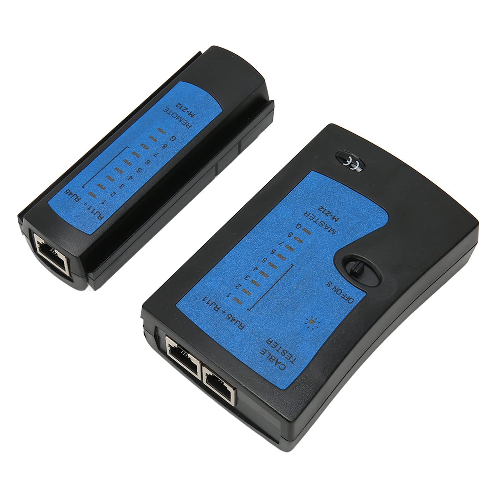 Portable Cable Tester, Quick Testing Network Line Tester Handheld Plug And Play 9V Battery LED Display Auto Testing for UTP for CAT7-picture-22
