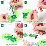 Diamond Painting,Mosaics,5D Diamond Painting Stickers Kits for Kids,12 Pieces Diamond Painting Stickers for Kids, Diamond Art Mosaic Stickers by Numbers Kits for Children, Boys and Girl.