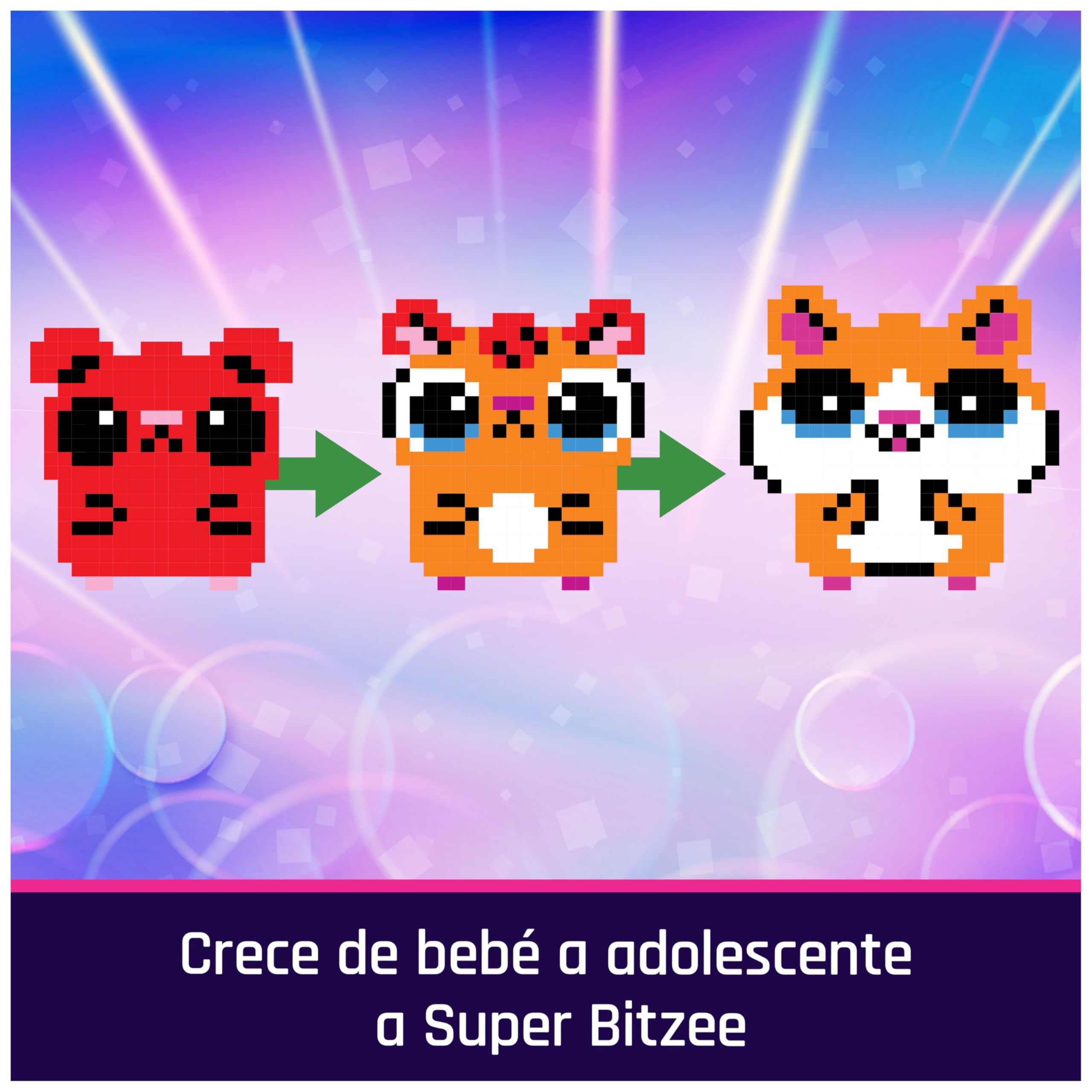 Bitzee - Mascota Digital Hamster Ball - Mascota Virtual con 20 Hamsters - Mascota Interactiva Que Rueda y Reacciona al Tacto con Interacciones y Sonidos - Juguetes Niños 5 Años +