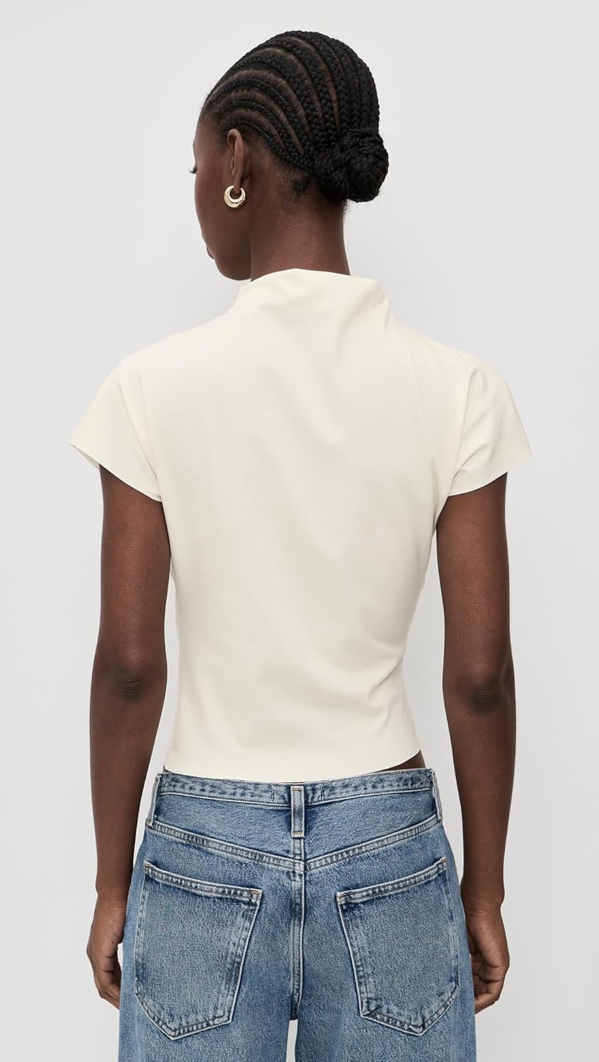 Line & Dot Women's Archer Draped Top - Image 4