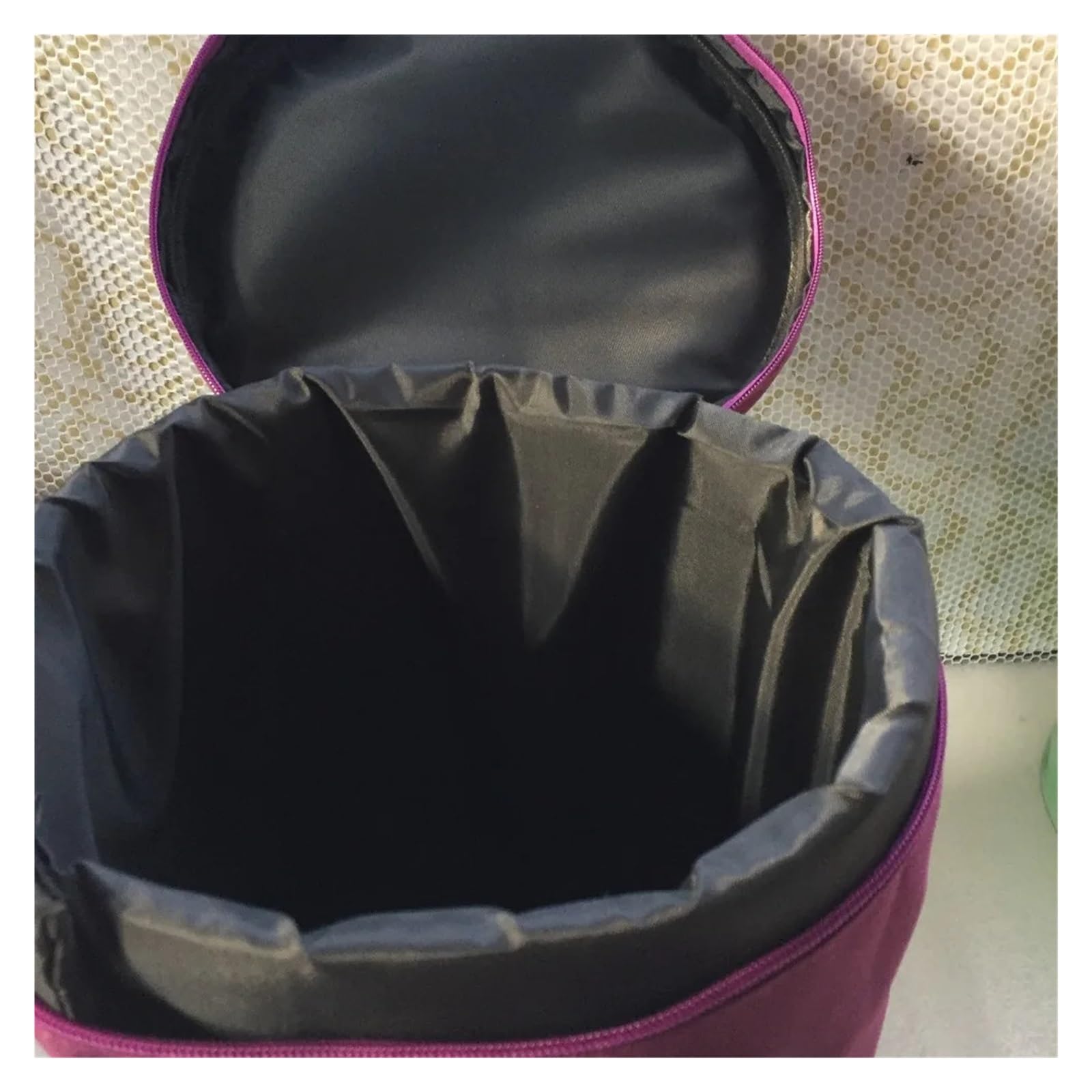 Bolsa para cuencos tibetanos Bolsa de 7,5 "de cristal con mango for cantar, bolsa transporte for cáliz y grails, bolso tela acolchado