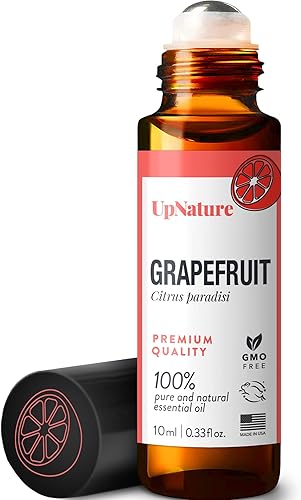 Aceite esencial de toronja rosa roll on de grado terapéutico para aromaterapia,100% natural y puro, aumenta la energía, mejora el estado de ánimo,