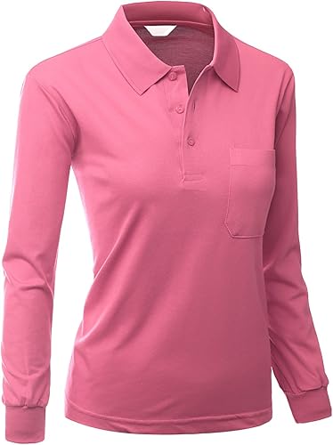 Xpril Camisetas Piqué 180-200 TC Polo Dri Fit para mujer