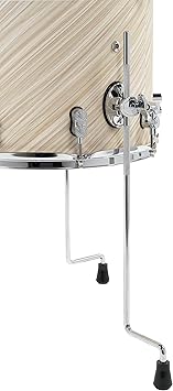 Pacific Drums & Percussion PDP Concept Maple 4-Piece Fusion, Twisted Ivory Drum Set Shell Pack (PDCM20FNTI), 8x10 & 9x12 Tom,14x14 Floor Tom, 16x20 Kick Drum
