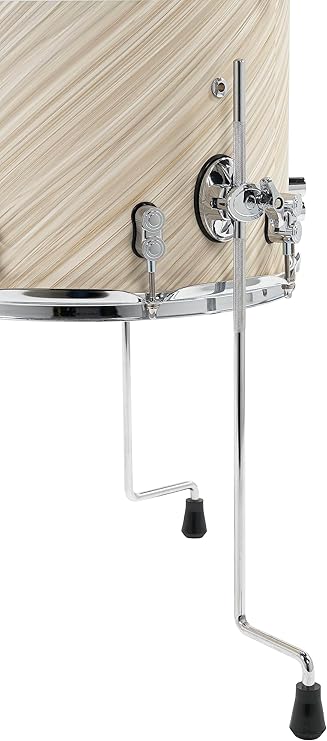 Pacific Drums & Percussion PDP Concept Maple 4-Piece Fusion, Twisted Ivory Drum Set Shell Pack (PDCM20FNTI), 8x10 & 9x12 Tom,14x14 Floor Tom, 16x20 Kick Drum