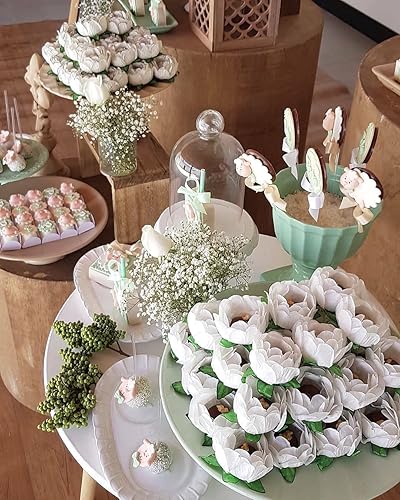 Miniatura 8 de Tazas de trufa de papel hechas a mano Forros de trufa Envolturas de trufas Fominhas tazas de caramelo para chocolate Forminhas de Brigadeiro