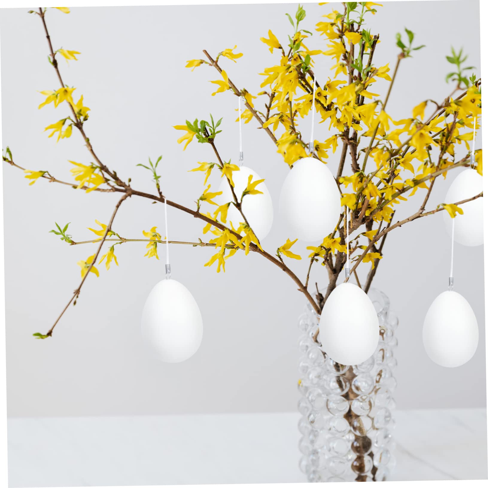 Cabilock 3 Set Di Pasqua Appeso Gel Ermetico Coperchio Cestino Precompilato Giocattoli Morbidi Oggetti Di Scena Pasquali Delizioso Di Pasqua Plastica Bianca Pezzi * 3