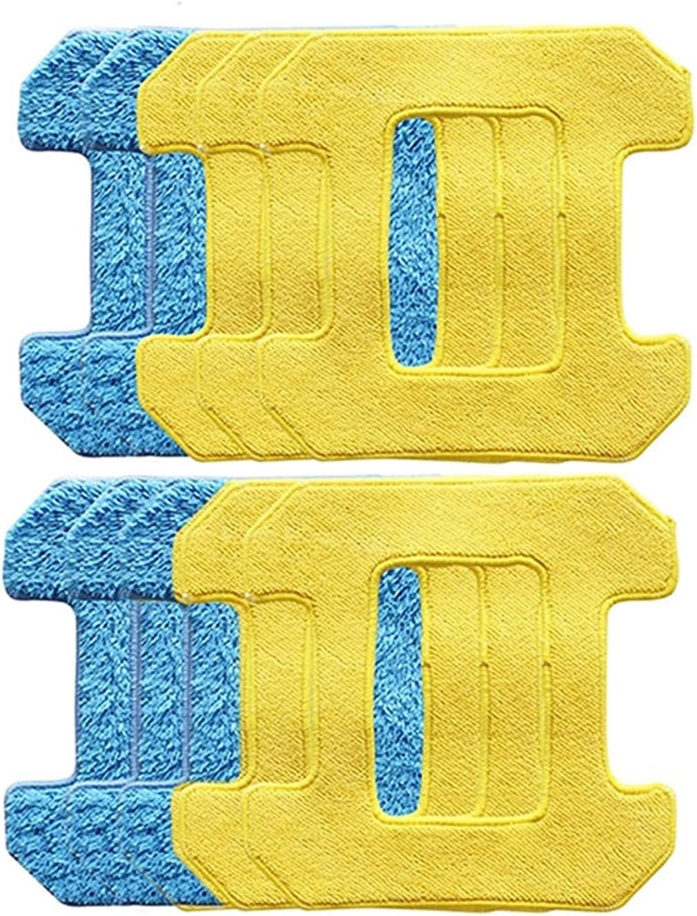 Zhehuixiaopu ホーボット用モップパッド298ウィンドウクリーニングロボットロボットロボットロボットアクセサリーragプレミアムマイクロファイバー素材湿式クリーニングドライ Color Yellow 品揃え豊富で Blue