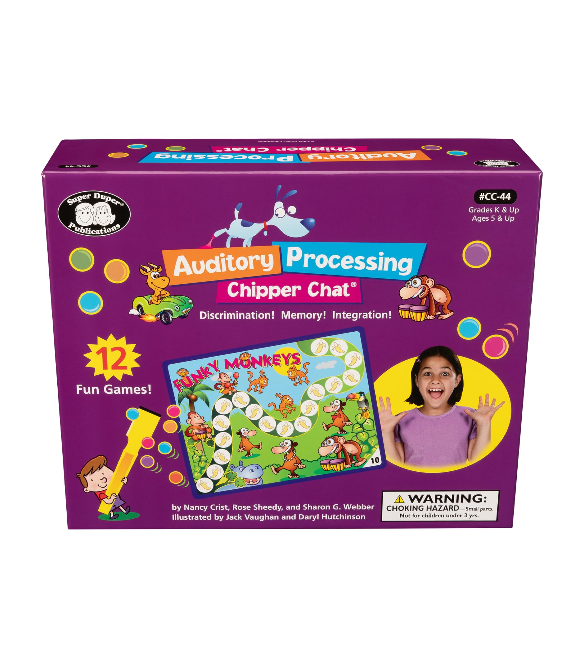 Super Duper Publications | Auditory Processing Chipper Chat | Speech Therapy