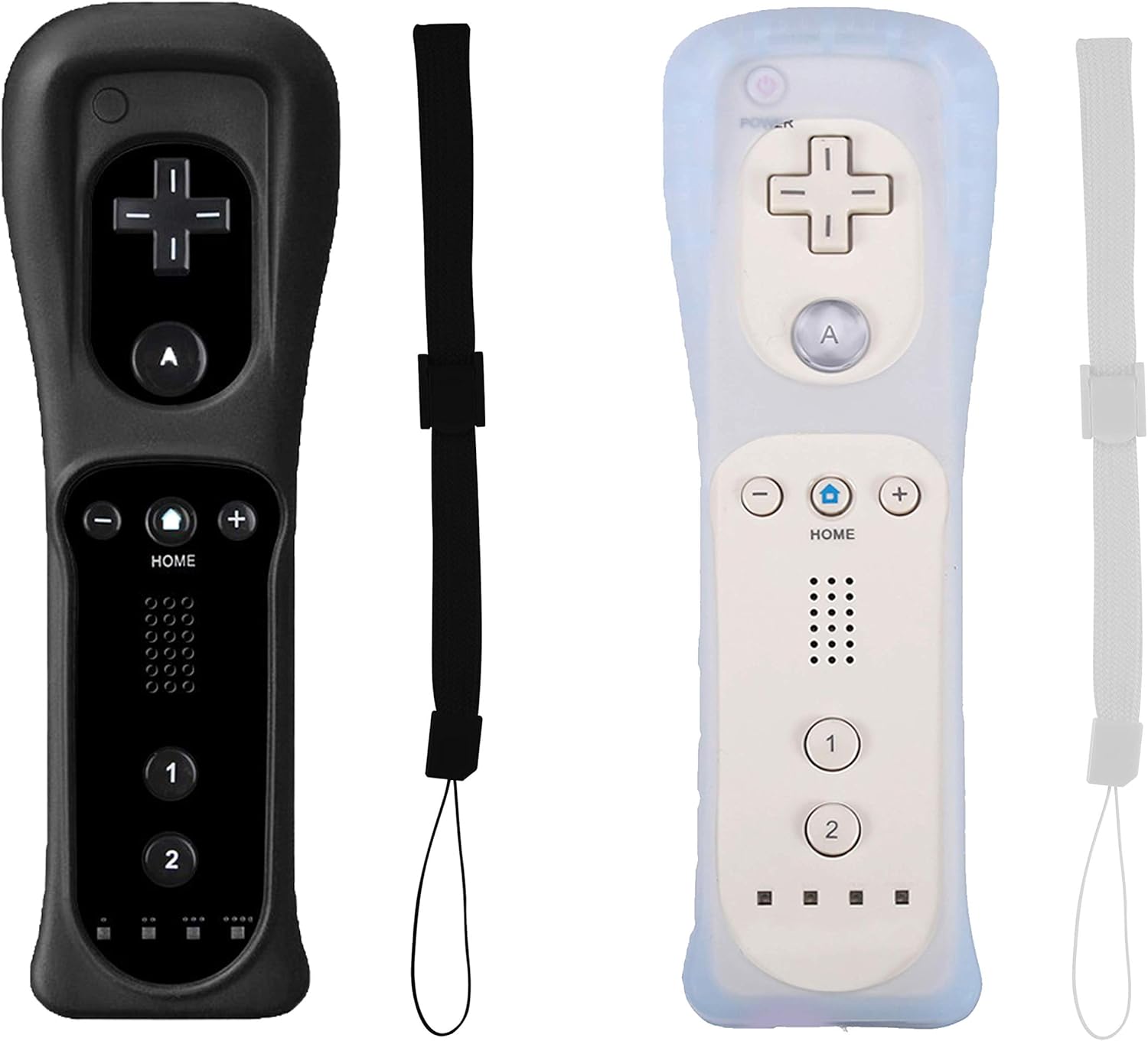 Remote Controller for Wii U Console (Black and White,2 Packs) Remote Controller for Wii U Console (Black and White,2 Packs)