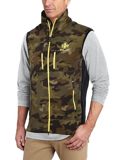 army green polo jacket