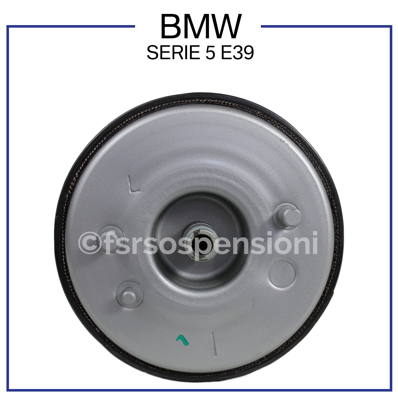 COPPIA SOFFIONE SOSPENSIONE COMPATIBILE CON AMMORTIZZATORE MOLLA ARIA POST BMW SERIE 5 E39 37121094613 37121094614