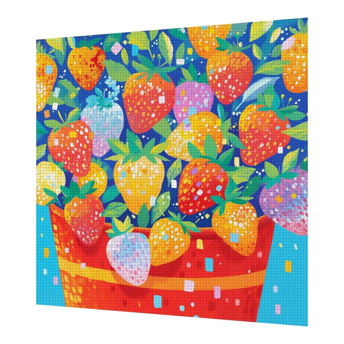 Diament Malarstwo Truskawka Diamentowa Sztuka Obst Rysunek Diament Malarstwo Diamentowe Malarstwo Pełny Zestaw Dorosłych 5D DIY Puzzle Ścieg Krzyżowy Mozaika Szkło Malowanie, Dekoracja Ściany Dom