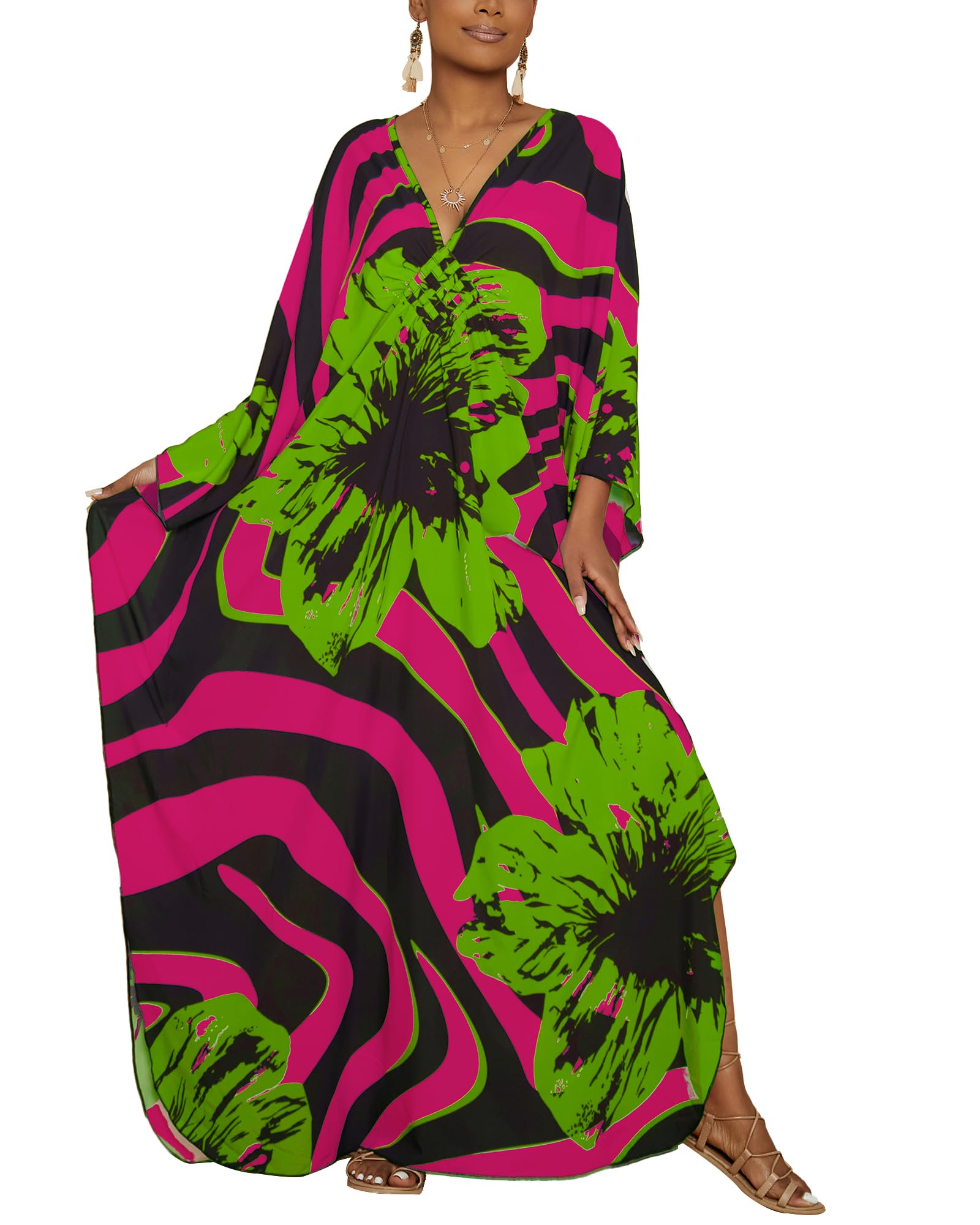 Bsubseach Bikini Bohemio para Mujer para bañador Kimono cárdigan — view 44