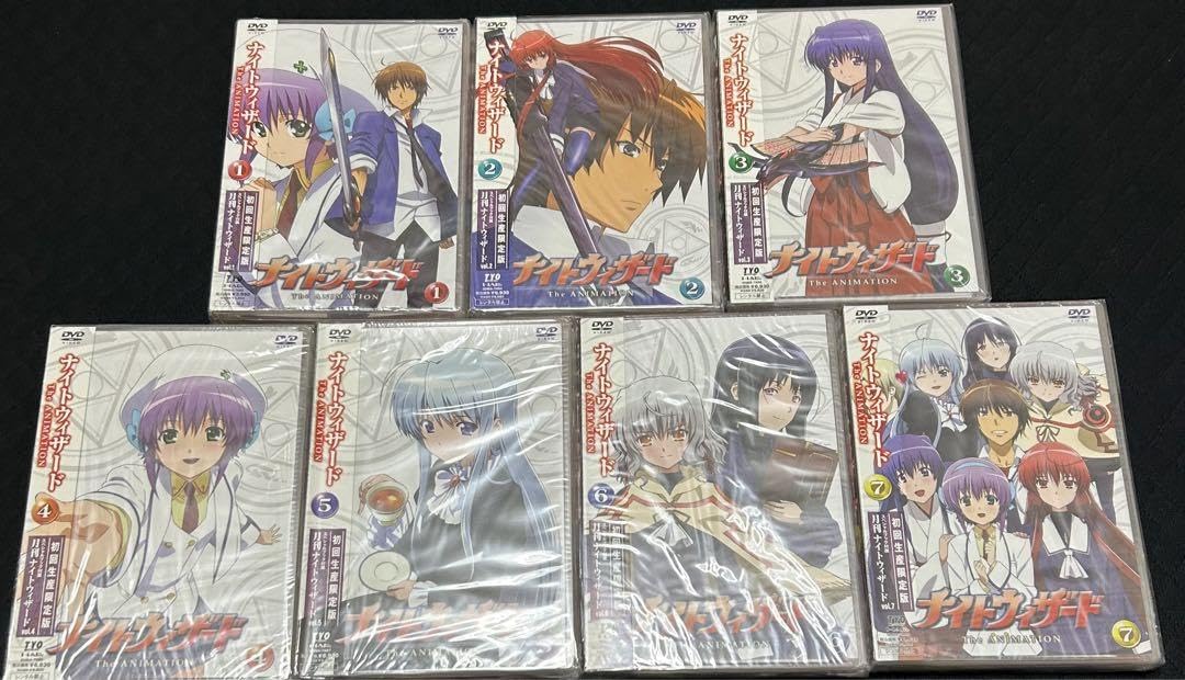 Amazon.co.jp: ナイトウィザード DVD THE ANIMATION 全7巻セット T